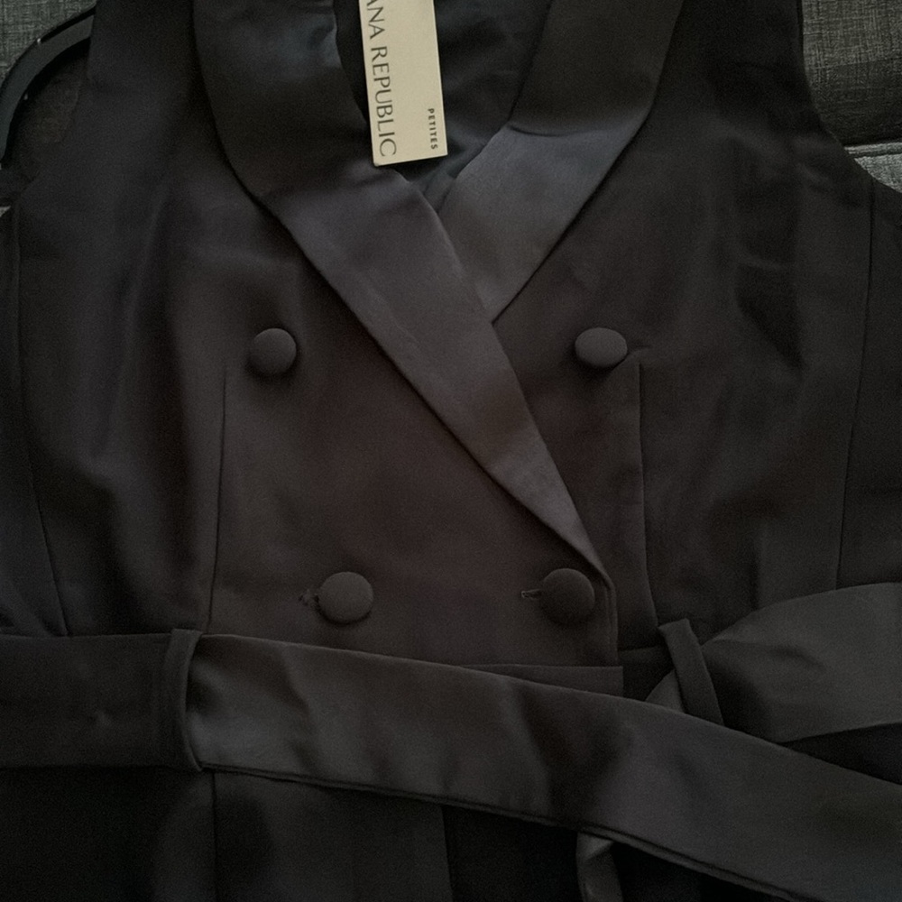NWT Banana Republic Tuxedo Jumpsuit  4P - Picture 8 of 10